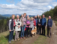 walking group taken by Maura Poet