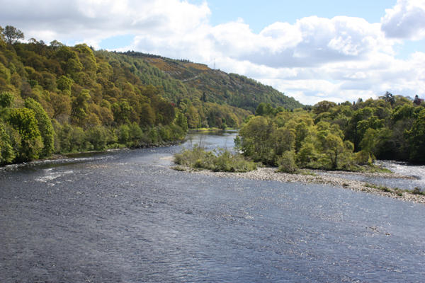 The silvery Tay at Dunkeld